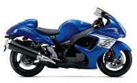 Suzuki Hayabusa 2017 - Blau/Weiße Version - Dekorset