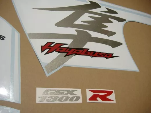 Suzuki Hayabusa 2017 - Blau/Weiße Version - Dekorset