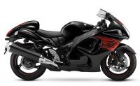 Suzuki Hayabusa 2018 - Schwarz/Rote Version - Dekorset