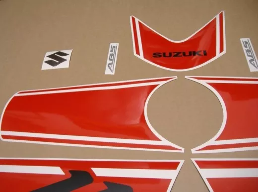 Suzuki Hayabusa 2018 - Schwarz/Rote Version - Dekorset