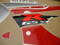 Suzuki GSX-R 750 2002 - Rot/Silber Version - Dekorset