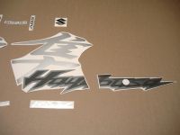Suzuki Hayabusa 2019 - Black Version - Decalset