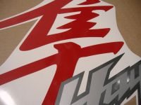 Suzuki Hayabusa 2019 - Grey Version - Decalset