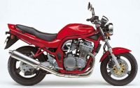 Suzuki Bandit 600N 1995 - Red Version - Decalset