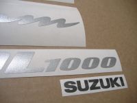 Suzuki DL1000 V-STROM 2004 - Schwarze Version - Dekorset