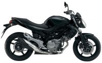Suzuki Gladius 2011 - Black Version - Decalset