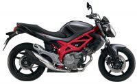 Suzuki Gladius 2012 - Titangrau Version - Dekorset