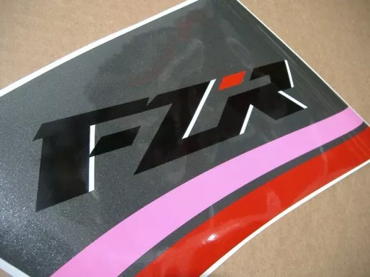 Yamaha FZR 1000 1991 - Schwarz/Grau Version - Dekorset