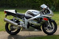 Suzuki GSX-R 750 2003 - Grau/Silber Version - Dekorset