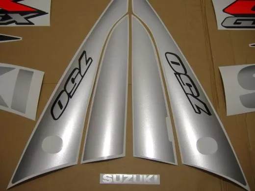 Suzuki GSX-R 750 2003 - Grau/Silber Version - Dekorset