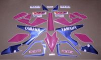 Yamaha YZF 750 SP 1993 - Weiß/Pink/Blau Version - Dekorset