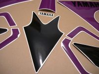 Yamaha YZF 750R 1993 - Grau/Schwarz/Lila Version - Dekorset