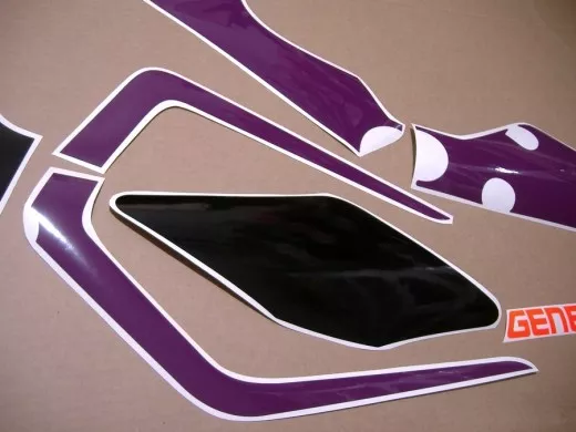 Yamaha YZF 750R 1993 - Grau/Schwarz/Lila Version - Dekorset