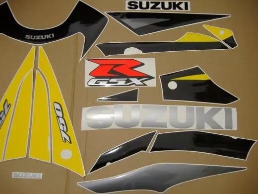 Suzuki GSX-R 750 2003 - Gelb/Grau Version - Dekorset
