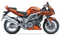 Suzuki SV 1000S 2003 - Orange Version - Dekorset