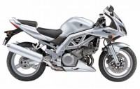 Suzuki SV 1000S 2006 - Graue Version - Dekorset