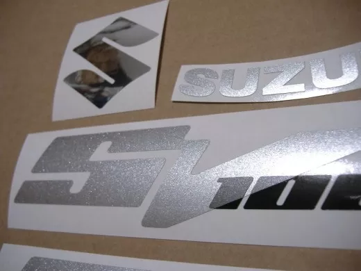 Suzuki SV 1000S 2007 - Blaue Version - Dekorset