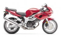 Suzuki SV 650S 1999 - Red Version - Decalset