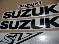 Suzuki SV 650S 2002 - Silber Version - Dekorset