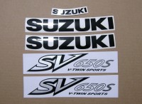 Suzuki SV 650S 2002 - Gelbe Version - Dekorset