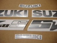 Suzuki SV 650S 2003 - Silber Version - Dekorset