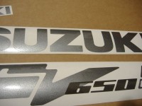 Suzuki SV 650S 2003 - Silber Version - Dekorset
