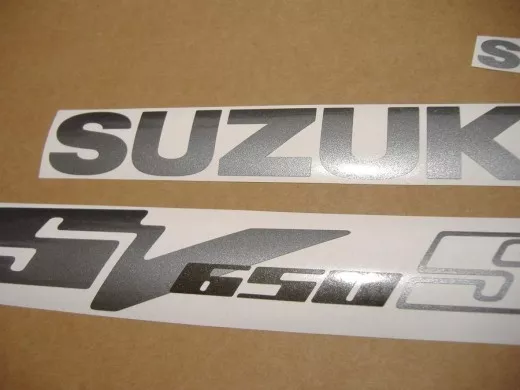 Suzuki SV 650S 2003 - Silber Version - Dekorset