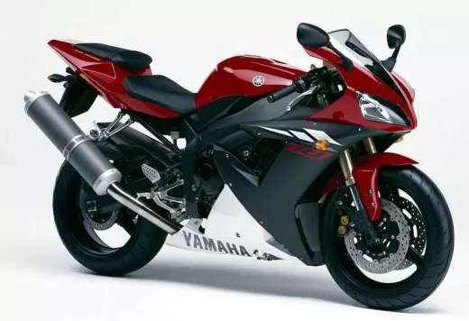 Yamaha YZF-R1 RN09 2003 - Rote Version - Dekorset