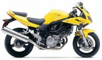 Suzuki SV 650S 2005 - Gelbe Version - Dekorset