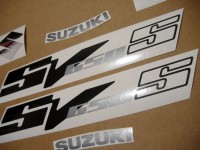 Suzuki SV 650S 2005 - Gelbe Version - Dekorset