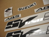Suzuki SV 650S 2007 - Titan Version - Dekorset