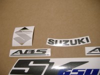 Suzuki SV 650S 2009 - Grey Version - Decalset
