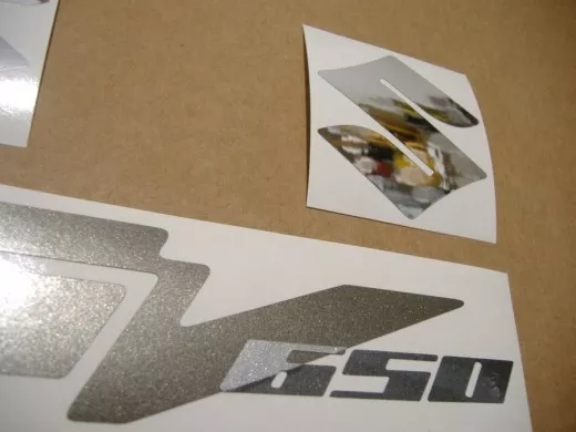 Suzuki SV 650 2008 - Dunkelblaue Version - Dekorset