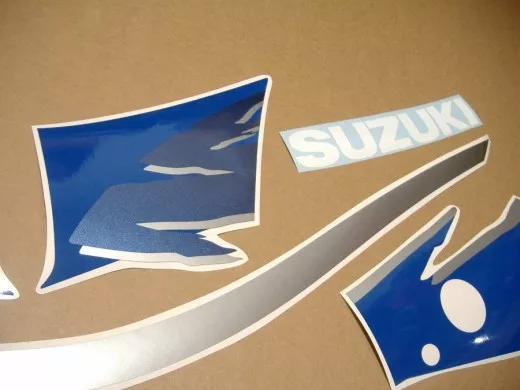 Suzuki GSX-R 1100 1995 - Weiß/Blaue Version - Dekorset
