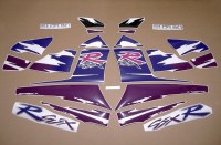 Suzuki GSX-R 750 1993 - Schwarz/Lila Version - Dekorset
