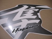 Suzuki Hayabusa 2011 - Schwarze Version - Dekorset