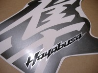 Suzuki Hayabusa 2011 - Schwarze Version - Dekorset