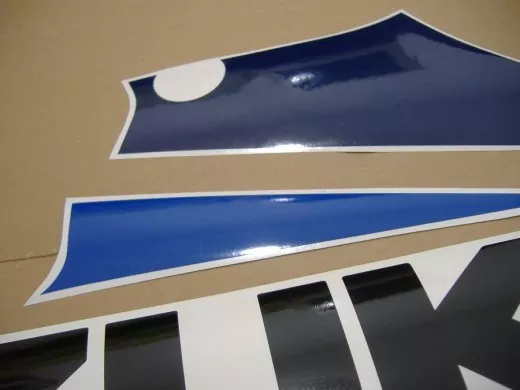 Suzuki GSX-R 750 2005 - Blau/Weiße Version - Dekorset