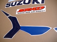 Suzuki TL 1000R 2000 - Weiß/Blaue Version - Dekorset