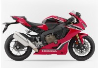 Honda CBR 1000RR 2018 - Rot/Schwarz/Weiße EU Version - Dekorset