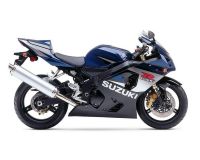 Suzuki GSX-R 750 2005 - Dunkelblau/Schwarze Version - Dekorset