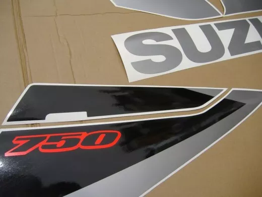 Suzuki GSX-R 750 2005 - Dunkelblau/Schwarze Version - Dekorset