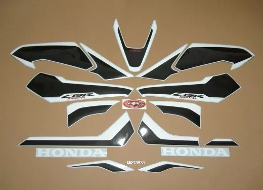 Honda CBR 1000RR 2018 - Rot/Schwarz/Weiße US Version - Dekorset