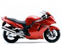 Honda CBR 1100XX 1999 - Rote Version - Dekorset