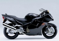 Honda CBR 1100XX 2000 - Schwarze Version - Dekorset