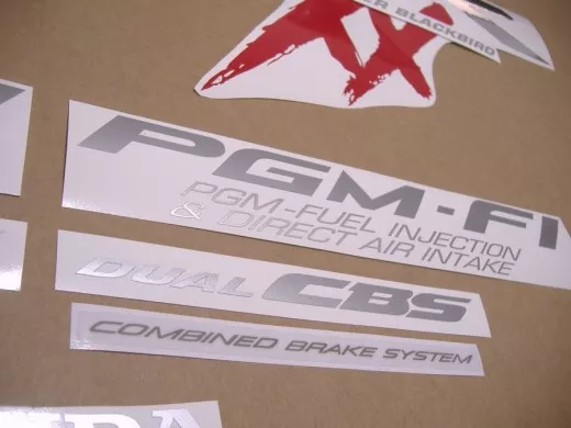 Honda CBR 1100XX 2000 - Schwarze Version - Dekorset