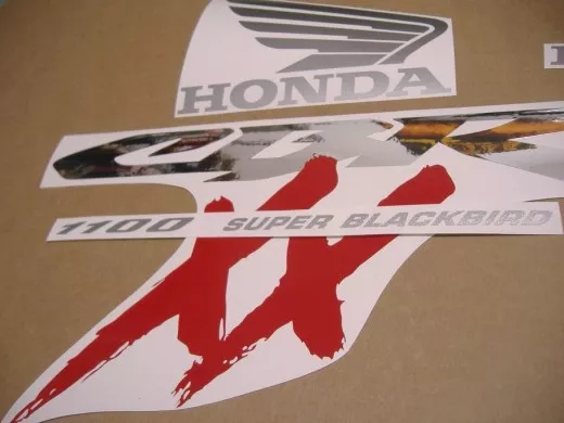 Honda CBR 1100XX 2000 - Schwarze Version - Dekorset