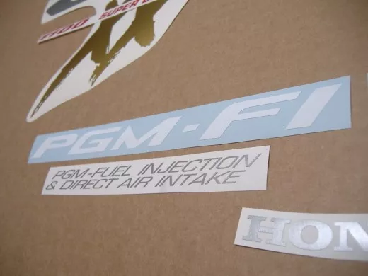 Honda CBR 1100XX 2002 - Schwarze Version - Dekorset