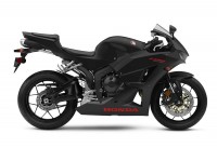 Honda CBR 600RR 2019 - Matte Black Version - Decalset