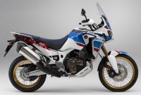 Honda CRF 1000L Africa Twin 2018 - White/Blue/Red Version - Decalset